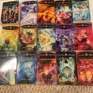 “Circle of Three, Volumes 1-15, Paperback Novels